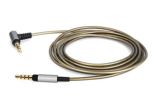 Cavo audio placcato - argento, 4